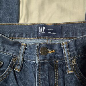 GAP Men's Blue Straight Jeans